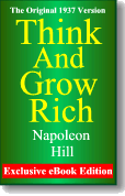 Think And Grow Rich - Napoleon Hill